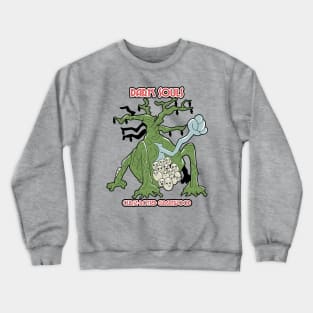 CURSED ROTTED GREATWOOD IN CUPHEAD STYLE! Crewneck Sweatshirt